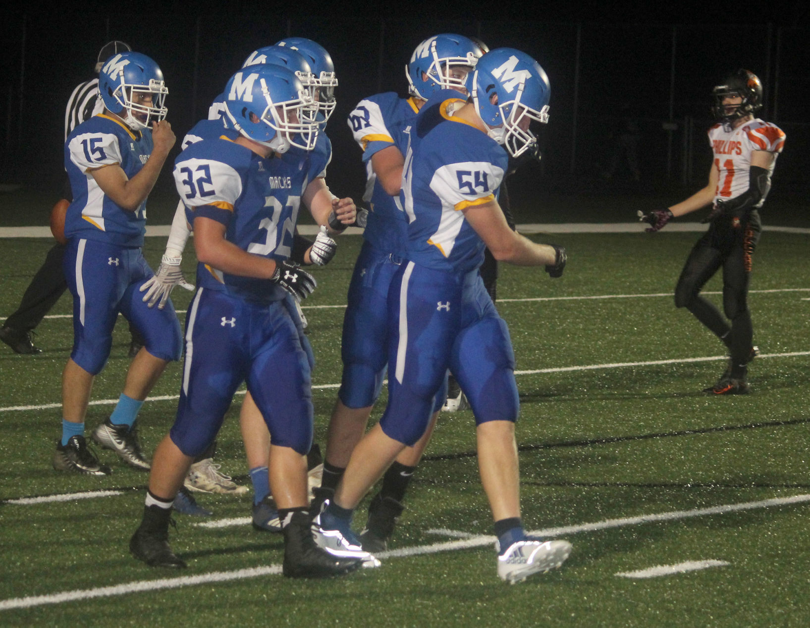 Phillips at McDonell football 9-27-19